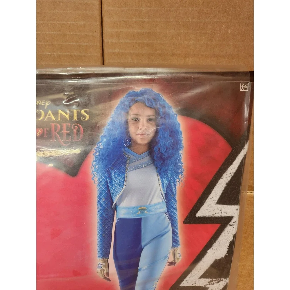 Disney Descendants 4 The Rise Of Red Chloe Small 4-6 Halloween Costume Child New - Picture 3 of 8